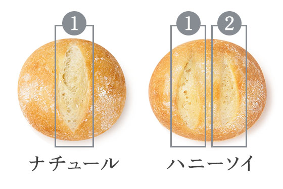 パンの見分け方