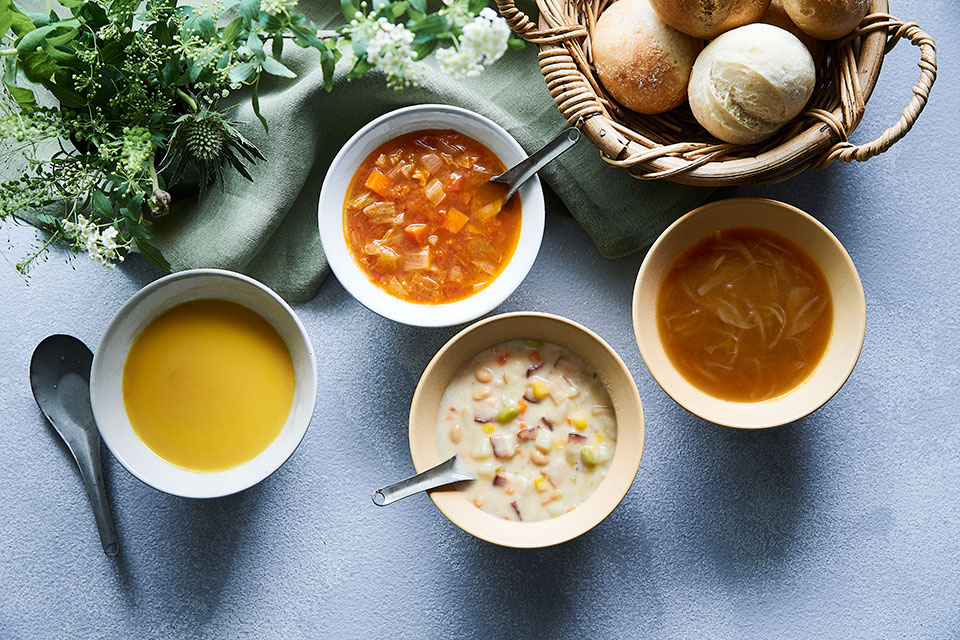 野菜を食べる4種のスープセットII